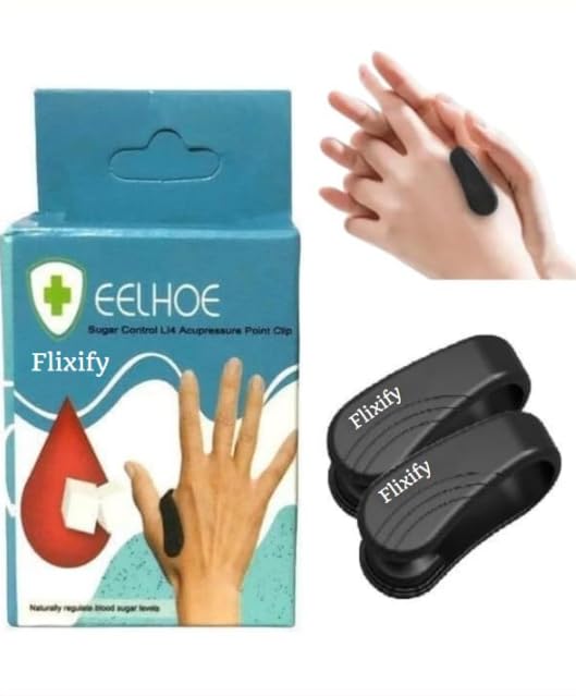 Sugar Control LI4 Acupressure Point Clip | Headache, Migraine &Tension relief Medical Reacher & Grabber  (Length 5 cm)