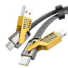 Ultra Fast Charging & Data Transfer | Supporting Thunderbolt, Type C, Lightning, Type A for All iPhones & Laptop