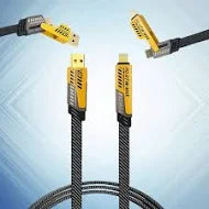 Ultra Fast Charging & Data Transfer | Supporting Thunderbolt, Type C, Lightning, Type A for All iPhones & Laptop
